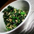 chicaxno13's cooksnap of when they made 大人味、ほうれん草のツナ和え.