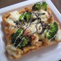 さとみりん's cooksnap of when they made ブロッコリーのなめ茸わさびトースト.
