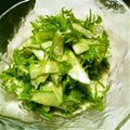 もこもこ茶子's cooksnap of when they made ❀わさび菜のマヨポン和え❀.