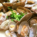 pinkpanda☆'s cooksnap of when they made 簡単！アサリの酒蒸しバターにんにく風味.