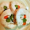 ryucha's cooksnap of when they made 醤油麹＆レンジで簡単！鶏むね肉の野菜巻き.