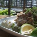 *優陽*'s cooksnap of when they made 塩鶏のグリル★いろいろ薬味添え.