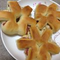 mino1mino's cooksnap of when they made ちぎりベーコンパン.