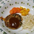★☆mary☆★'s cooksnap of when they made アレルギー対応☆ほうれん草豆腐ハンバーグ.