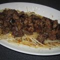 ちょこっ's cooksnap of when they made メインにもなる♪牛ともやしの☆おろし和え.
