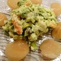 Tonkichi☆'s cooksnap of when they made ✿えびとアボガドの塩麹タルタル✿.