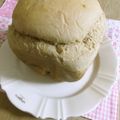 3姉妹ちゃんママ's cooksnap of when they made ハチミツきなこ食パン【HB使用】.