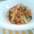 memgeg's cooksnap of when they made ∮セロリとにんじん✰カレー✰彡きんぴら∮.