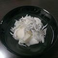 茶むすめ's cooksnap of when they made じゃこ入り大根酢の物.
