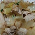 sekichin's cooksnap of when they made 簡単！余りない大根と豚バラのバター炒め.