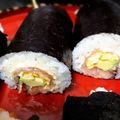 Rinael's cooksnap of when they made 節分恵方巻き❀　アボカドのサラダ巻き☆.
