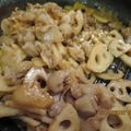 ちゃみ's cooksnap of when they made 焼肉のタレで簡単豚バラれんこん.