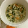 さぁ★たぁ★'s cooksnap of when they made 離乳食中期☆鶏挽肉と彩り野菜のおうどん.