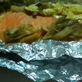 もかかふぇ's cooksnap of when they made シャケの味噌バターホイル焼き.