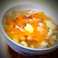 もこもこ’８２'s cooksnap of when they made 優しい味のお豆スープ.