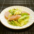 Kenmamac's cooksnap of when they made キャベツとウインナーのシンプル炒め.