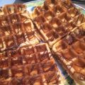 ききみわ's cooksnap of when they made Krusteazのワッフル☆ココア味も.