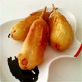 はまサン's cooksnap of when they made ☆HMで簡単☆　アメリカンドッグ.