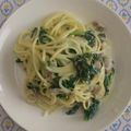 ふたば0212's cooksnap of when they made ほうれんそうとベーコンのクリームパスタ.