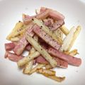 みくぱみゅ's cooksnap of when they made おつまみにも♪長いもとベーコンの炒め物.