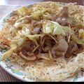 amiruキッチン's cooksnap of when they made あんかけ素麺♪パリパリ焼いて.