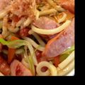 ぴょんげくん's cooksnap of when they made お醤油風味の焼きうどん.