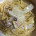 9ma9ma's cooksnap of when they made ワンポット！簡単！白菜のクリームパスタ.