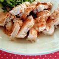 moguxmogu's cooksnap of when they made ＊しっとり＊茹で鶏～蒸し鶏＊.