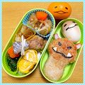 ここぶーママ's cooksnap of when they made なめこ弁当…♩.