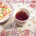 クレイプメートル's cooksnap of when they made ほっと一息☆柑橘ピールと干し生姜☆紅茶.