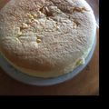 hakinanasj's cooksnap of when they made ミキサーで簡単♪　スフレチーズケーキ.