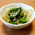 miyotosi's cooksnap of when they made 小松菜ともやしのあえもの.
