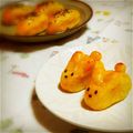 kurozubb's cooksnap of when they made ♡うさぎちゃん♡スイートポテト♡.