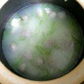 こよーて４５'s cooksnap of when they made タイ風肉団子のお粥.