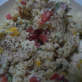 ちぴ茶's cooksnap of when they made 簡単♥ トマトとツナのポテトサラダ.
