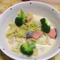 shiizuu's cooksnap of when they made じゃがいもと塩鮭の味噌バター.