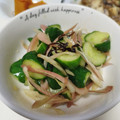 クックE662AA☆'s cooksnap of when they made キュウリと茗荷の何ちゃってナムル.
