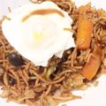 ykitchenn's cooksnap of when they made ルウで作る！ビールに合うカレー焼きそば.