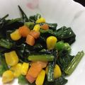 こうへい1206's cooksnap of when they made 鮮やか！お弁当に！ほうれん草ソテー♪.