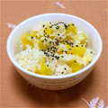 mocomoco♪'s cooksnap of when they made 簡単◆さつま芋沢山♡炊き込みご飯◆.