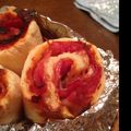 ドラえもん？'s cooksnap of when they made トースターでベーコン巻きパン.