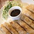 天ちゃん（＾＿＾）'s cooksnap of when they made マクロビ揚げ春巻き Cha gio re.