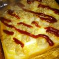 抹茶もつこ's cooksnap of when they made ケチャマヨツナトーストん♪.