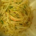 liutan's cooksnap of when they made ∞もやしと水菜の中華和え∞.