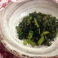まーきー♪'s cooksnap of when they made ご飯のお供に☆大根の葉のｷﾝﾋﾟﾗ.