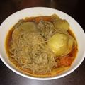 ぺーちゃん61's cooksnap of when they made 簡単にできる♪豚キムチ肉じゃが.