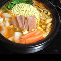 0303harumi's cooksnap of when they made 簡単!!!おいしいプデチゲ.