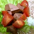 まめ＆Peas's cooksnap of when they made 貧血阻止！トマトとレバーのマリネ.