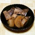 holognese's cooksnap of when they made 安価なブリあらでブリ大根☆冬の定番.