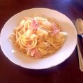 ステルトミチル's cooksnap of when they made 白菜と生ハムのクリームパスタ.
